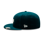 GORRA NEW ERA CAP OAKLAND ATHLETICS MLB VELVET VISOR CLIP 59FIFTY CERRADA en STOCK