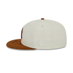GORRA NEW ERA CAP NEW YORK YANKEES MLB CORDUROY VISOR 59FIFTY CERRADA en STOCK