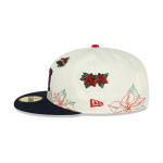 GORRA NEW ERA CAP MAYOS DE NAVOJOA LAMP NOCHEBUENA 59FIFTY CERRADA en STOCK