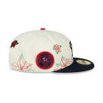 GORRA NEW ERA CAP MAYOS DE NAVOJOA LAMP NOCHEBUENA 59FIFTY CERRADA en STOCK