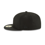 GORRA NEW ERA CAP NEW YORK METS MLB BLACK ON BLACK 59FIFTY CERRADA en STOCK