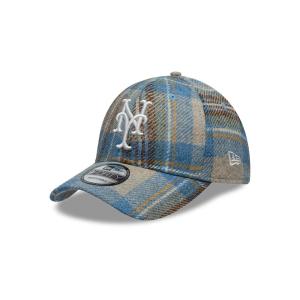 GORRA NEW ERA CAP NEW YORK METS MLB WOOL TWEED 9FORTY STRAPBACK en STOCK