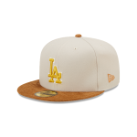 GORRA NEW ERA CAP LOS ANGELES DODGERS MLB CORDUROY VISOR 59FIFTY CERRADA en STOCK
