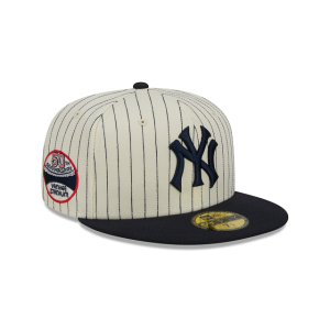 GORRA NEW ERA CAP NEW YORK YANKEES MLB RETRO JERSEY SCRIPT 59FIFTY CERRADA en STOCK