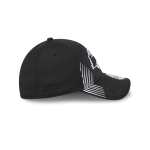 GORRA NEW ERA CAP LOS ANGELES LAKERS NBA ACTIVE 39THIRTY ELáSTICA NEGRA en STOCK