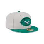 GORRA NEW ERA CAP PHILADELPHIA EAGLES NFL SIDELINE HISTORIC 2024 59FIFTY CERRADA en STOCK