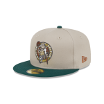 GORRA NEW ERA CAP BOSTON CELTICS NBA TREE BARK FILL 59FIFTY CERRADA en STOCK