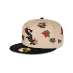 GORRA NEW ERA CAP CHICAGO WHITE SOX MLB POINSETTIA 59FIFTY CERRADA en STOCK