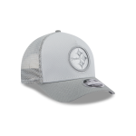 GORRA NEW ERA CAP PITTSBURGH STEELERS NFL COLOR PACK 9FORTY M-CROWN AF SNAPBACK GRIS en STOCK