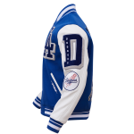 CHAMARRA ANGELES DODGERS MASH UP RIB WOOL VARSITY JACKET DODGER BLUE WHITE en STOCK
