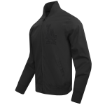 CHAMARRA ANGELES DODGERS NEUTRAL TWILL JACKET BLACK en STOCK